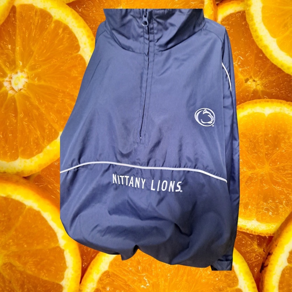Red Oak Penn State Nittany Lions Pullover Windbreaker Jacket XXL